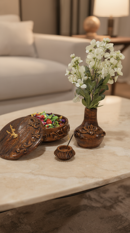 ست پذیرایی جلو مبلی طرح چوب،