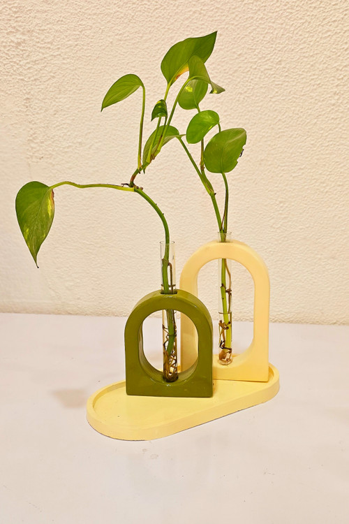 خرید فروش گلدان رومیزی با تنوع رنگی قابا شستشو